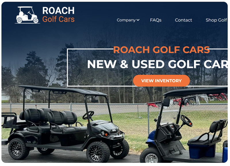 Roach Gof Cars Website Image